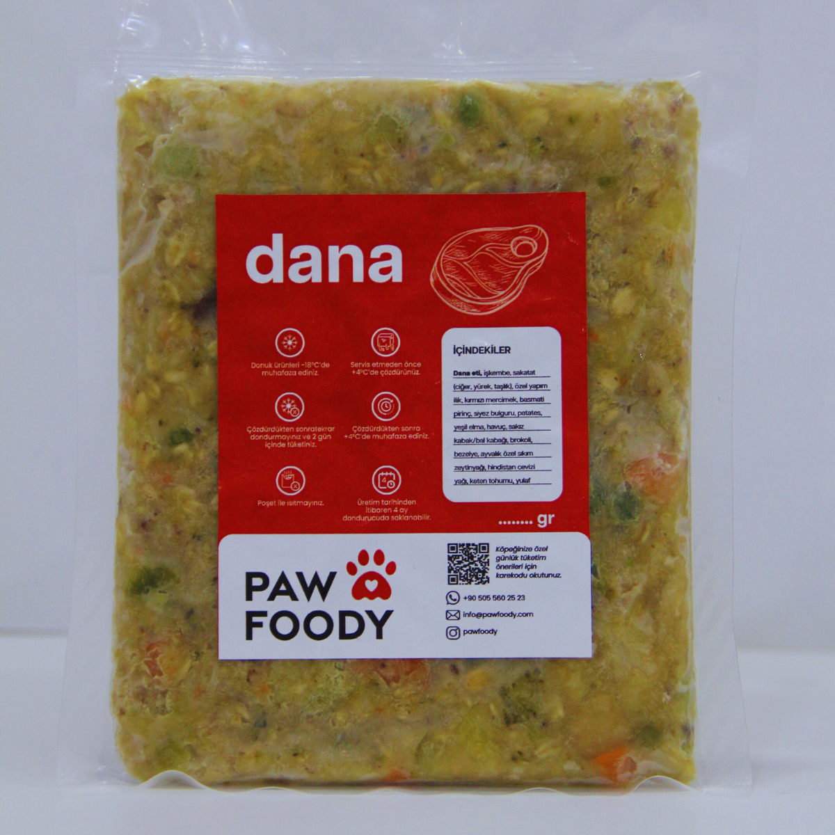 Dana Etli Naturel Mama 500gr.